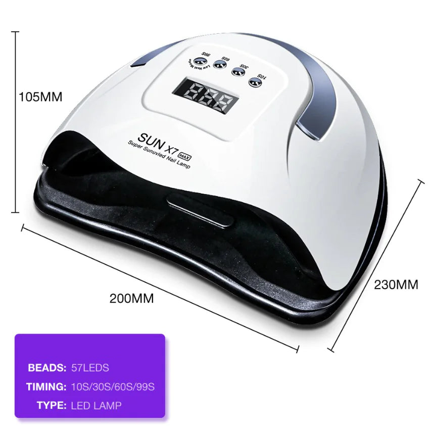 220W LED UV Nail Dryer – Fast Gel Curing