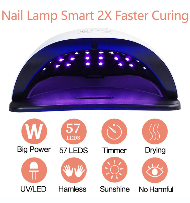 220W LED UV Nail Dryer – Fast Gel Curing